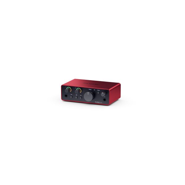 Focusrite Scarlett Solo Studio Bundle (4th Gen) USB Audio Interface with Mic & Headphones Fashion