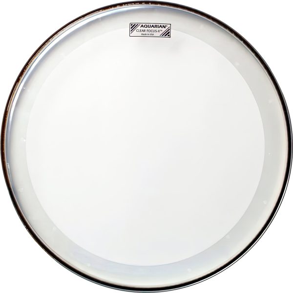 Aquarian Focus-X Drum Head, Clear, 10-Inch For Cheap