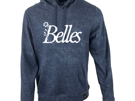 Belles - Logo Hoodie - Vintage Navy Cheap