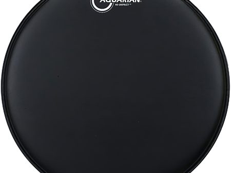 Aquarian Hi-Impact Drum Head, Black, 14-Inch For Cheap