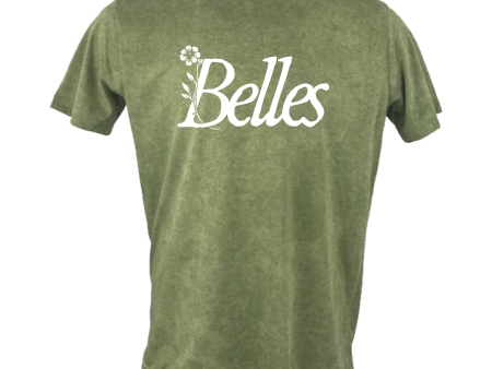 Belles - Logo Shirt - Vintage Green For Discount