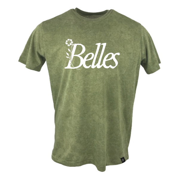 Belles - Logo Shirt - Vintage Green For Discount