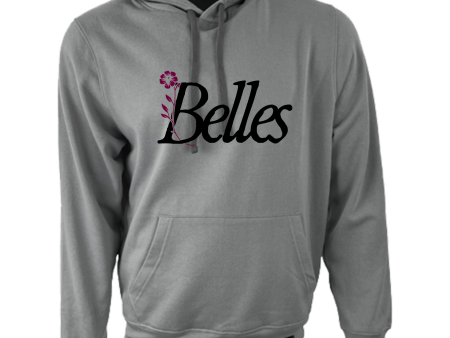 Belles - Logo Hoodie - Solid Gray Discount