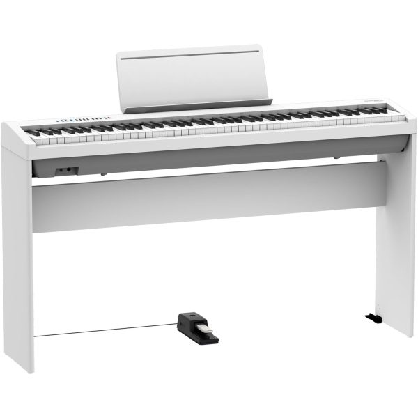 Roland FP-30X Home Digital Piano Keyboard 88 Keys Stereo Amplifier, Bluetooth MIDI & Audio, White Online Hot Sale