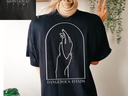 Austin Giorgio  Dangerous Hands  Vintage Black Shirt Hot on Sale