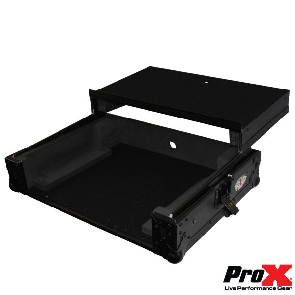 ProX XS-MIXDECKEXLTBL Flight Case for Numark MixDeck Express Digital Controller W-Laptop Shelf, Black on Black Online Hot Sale