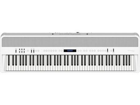 Roland FP-90X Home Digital Piano Keyboard 88 Keys Stereo Amplifier, Bluetooth MIDI & Audio, White For Sale