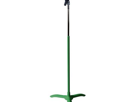 Manhasset Universal Chorale Microphone Stand, Textured Green Hot on Sale