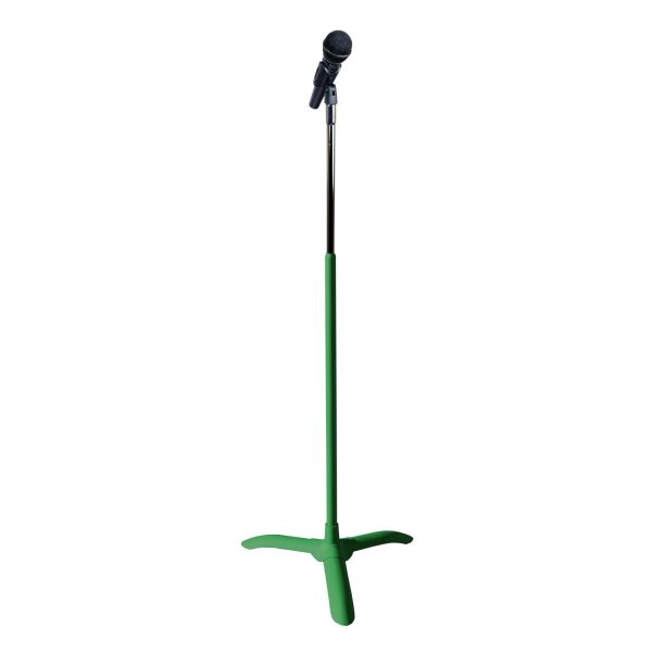 Manhasset Universal Chorale Microphone Stand, Textured Green Hot on Sale