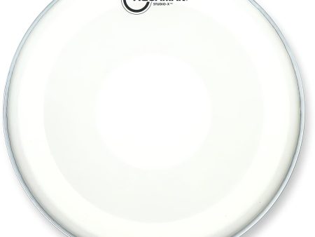 Aquarian Studio-X Texture Coated Drum Head with Power Dot, 18-Inch Supply