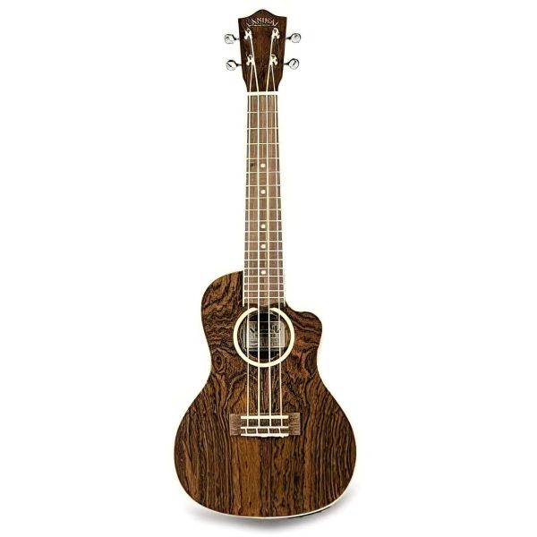 Lanikai Thin Body Figured Bocote Concert A E Ukulele with Active Pickup Online