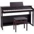 Roland RP701 Digital Piano Keyboard 88 Keys with Bench & Stand, Dark Rosewood For Discount