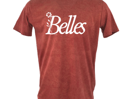 Belles - Logo Shirt - Vintage Crimson Fashion