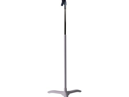 Manhasset Universal Chorale Microphone Stand, Textured Grey Online Hot Sale