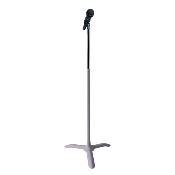 Manhasset Universal Chorale Microphone Stand, Textured Grey Online Hot Sale