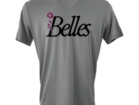 Belles - Logo Shirt - Solid Gray Discount