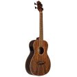 Lanikai Figured Bocote Bass A E Ukulele with Fishman Clásica II Pickup Online Sale