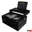 ProX XS-MIXDECKEXLTBL Flight Case for Numark MixDeck Express Digital Controller W-Laptop Shelf, Black on Black Online Hot Sale