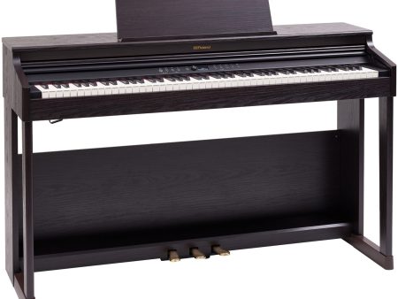 Roland RP701 Digital Piano Keyboard 88 Keys with Bench & Stand, Dark Rosewood For Discount