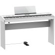 Roland FP-60X Home Digital Piano Keyboard 88 Keys Stereo Amplifier, Bluetooth MIDI & Audio, White Online