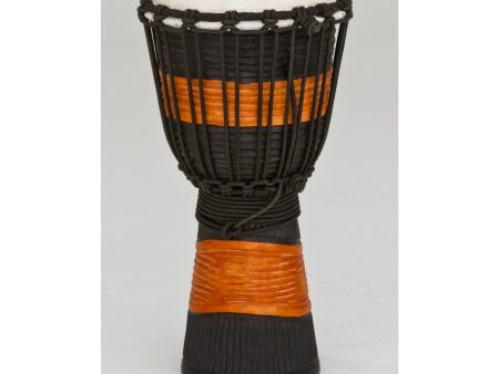 Toca TSSDJ-SB Street Series Djembe Drum, Percussion Instrument for Studio & Performance - Brown Black, Small Discount