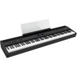 Roland FP-60X Home Digital Piano Keyboard 88 Keys Stereo Amplifier, Bluetooth MIDI & Audio, Black Online Sale