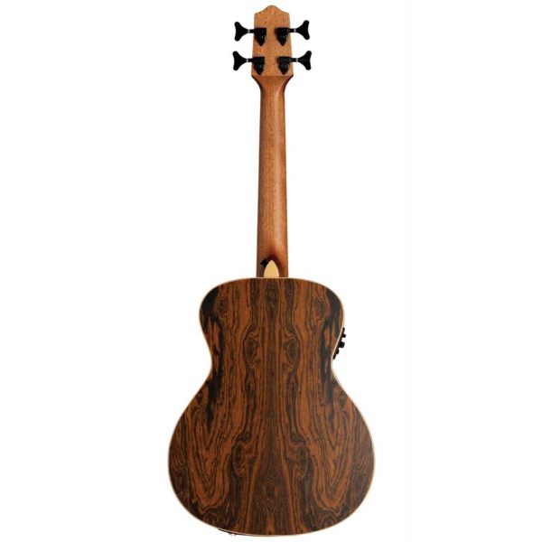 Lanikai Figured Bocote Bass A E Ukulele with Fishman Clásica II Pickup Online Sale