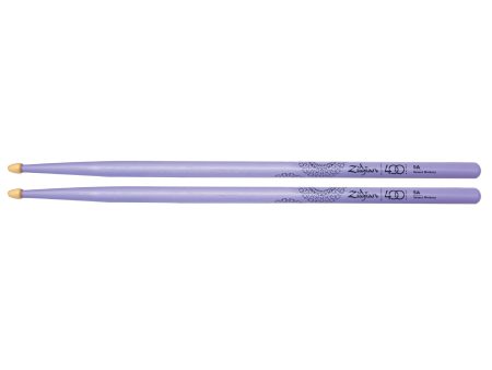 Zildjian Z5AACP-400 400th Anniversary 5A Acorn Purple Drumstick - Limited Edition Supply