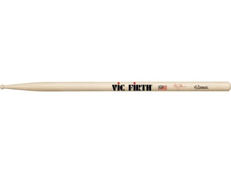 Vic Firth STH3 Snare Drum Sticks - Corpsmaster Signature Series - Percussion Instrument - Hannum Piccolo Tip Online now