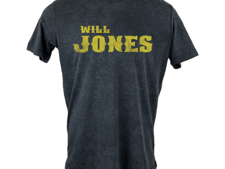 Will Jones - Logo T-Shirt: Vintage Black Supply