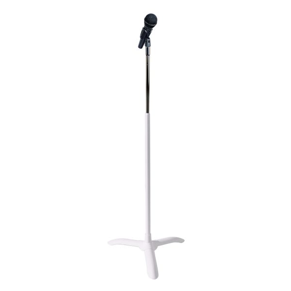 Manhasset Universal Chorale Microphone Stand, Textured White For Sale