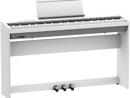 Roland FP-30X Home Digital Piano Keyboard 88 Keys Stereo Amplifier, Bluetooth MIDI & Audio, White Online Hot Sale