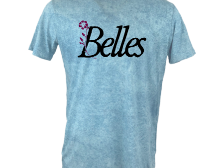 Belles - Logo Shirt - Vintage Blue Online Sale