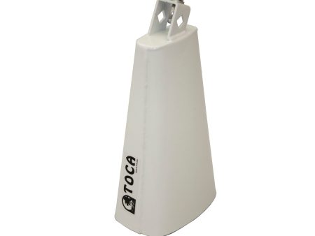 Toca 4426-T Contemporary Series Cowbell, Bongo Percussion Instrument - White Online now