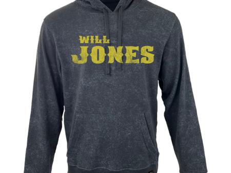 Will Jones - Logo Hoodie: Vintage Black For Cheap