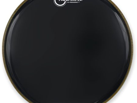 Aquarian Hi-Frequency Drum Head, Black, 12-Inch Online