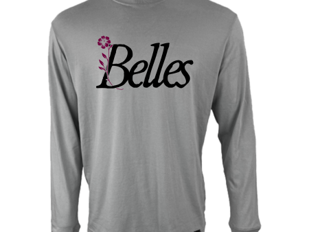 Belles - Logo Long Sleeve - Solid Gray Sale