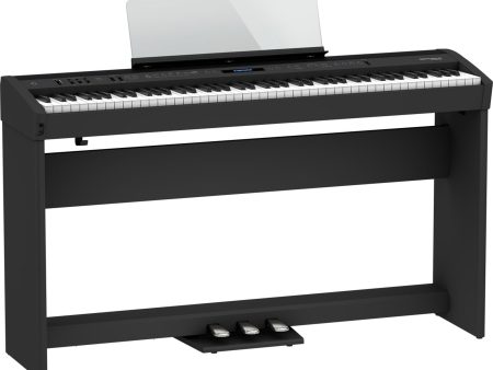 Roland FP-90X Home Digital Piano Keyboard 88 Keys Stereo Amplifier, Bluetooth MIDI & Audio, Black on Sale