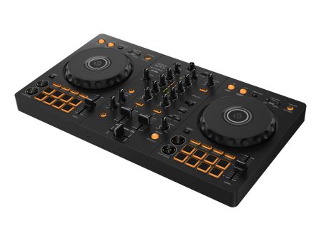 Pioneer DJ DDJ-FLX4 2-Channel DJ Controller, Audio Mixer Interface for Performances, Professional DJ Equipment For Cheap