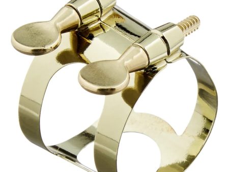 American Plating Tenor Saxophone Ligature, Gold Online Hot Sale