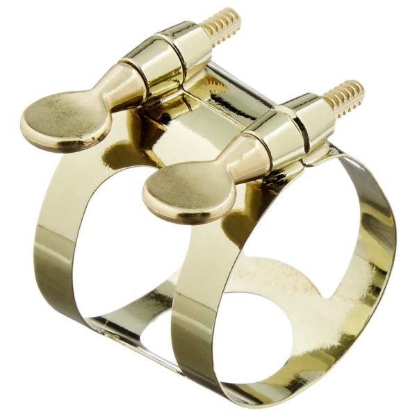 American Plating Tenor Saxophone Ligature, Gold Online Hot Sale