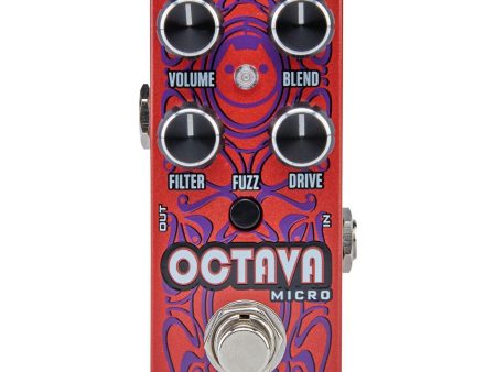 Pigtronix OCT Octava Analog Octave Fuzz Foot Pedal Online now