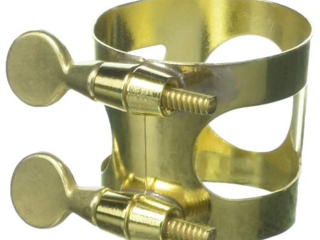 American Plating Alto Saxophone Ligature, Gold For Cheap