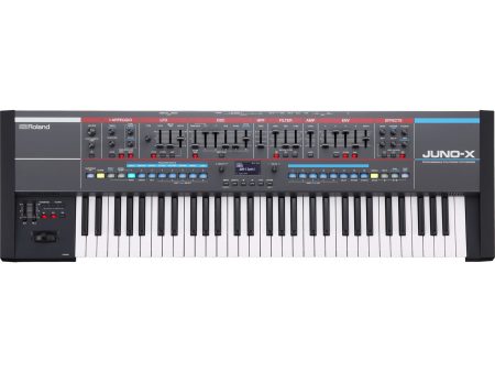 Roland Juno-X Programmable Synthesizer Polyphonic Music Keyboard Piano Online now