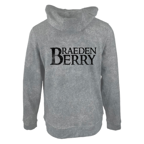 Braeden Berry - Logo Hoodie: Vintage Grey Online Hot Sale