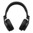 Pioneer DJ HDJ-CUE1BT-K On-Ear Wired Studio Headphones, Bluetooth Headphones, Professional Audio Equipment for DJ Booth and Recording - Black For Cheap