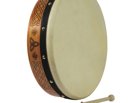 Walton s Irish Music 15-inch Celtic Burn Plain Bodhran Sale