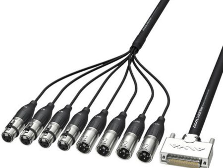 Alva AES25-4F4MPRO5 Digital AES EBU Breakout Cable, 5m Sale