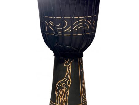 Toca Street Series Djembe, Giraffe, Large (12-Inches) Supply