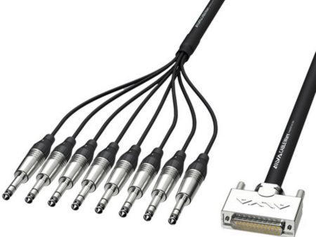 Alva AI25-8TPRO5 Analog Multi-Core Cable, D-Sub25 Male to 8x TRS, 5m For Cheap